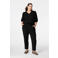 MS Mode slim regular waist broek zwart