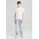 America Today straight leg jeans light blue denim