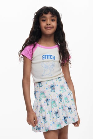 Lilo & Stitch ballonrok wit