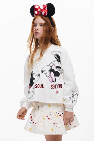 Mickey Mouse sweater ecru