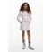 Desigual longsleeve met hartjes wit rib gebreid