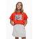 Desigual T-shirt rood met pailletten