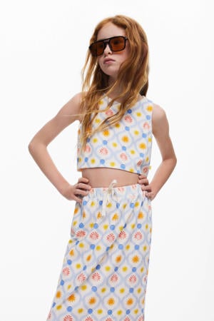 cropped top ecru