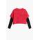 Desigual Mickey Mouse longsleeve rood met pailletten