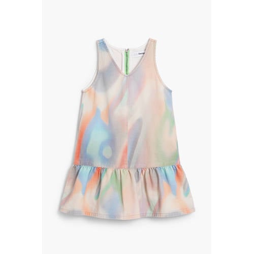 Desigual A-lijn jurk lichtroze afbeelding