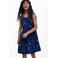 Desigual A-lijn jurk donkerblauw