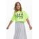 Desigual maxi jurk limegroen