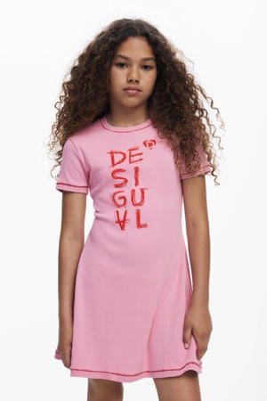 A-lijn jurk roze