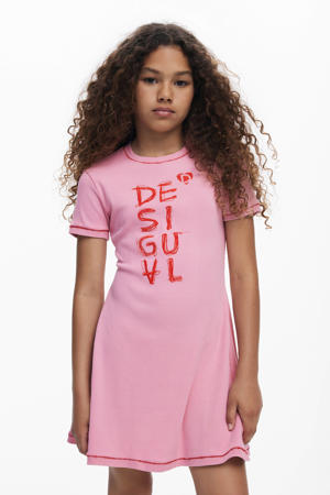 A-lijn jurk roze