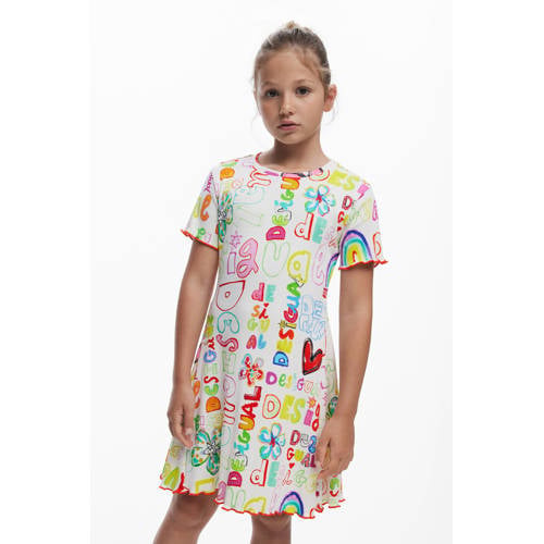 Desigual A-lijn jurk ecru afbeelding