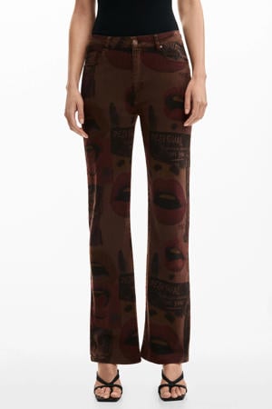 straight leg jeans bruin
