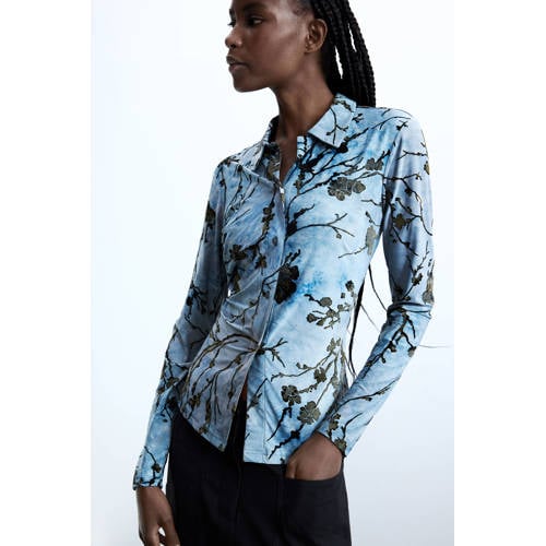 Desigual blouse lichtblauw afbeelding