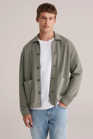 overshirt grijsgroen