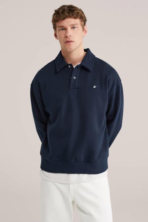 sweater donkerblauw