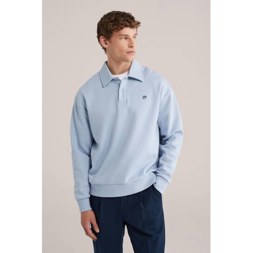 WE Fashion sweater lichtblauw afbeelding