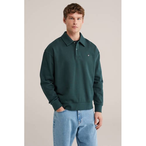 WE Fashion sweater groen afbeelding