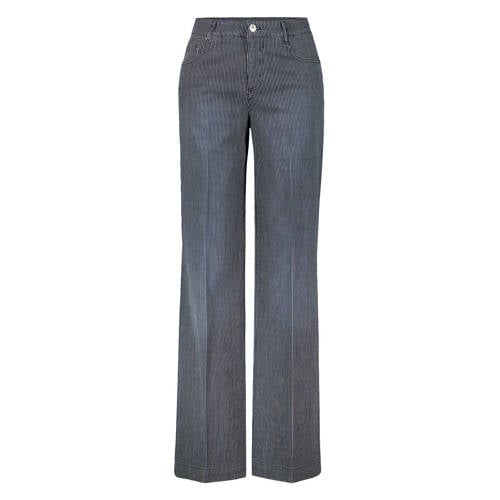 gardeur wide leg jeans donkerblauw afbeelding