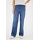 gardeur high waist wide leg jeans medium blue denim