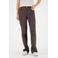 gardeur flared jeans met krijtstreep donkerbruin