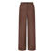 gardeur straight regular waist broek bruin