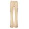 gardeur denim regular waist flared broek beige