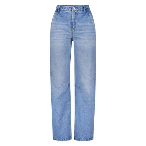 gardeur barrel jeans medium blue denim afbeelding
