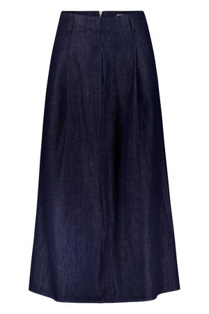 denim spijkerrok blauw