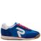 REPLAY Yard JR imitatieleren leren sneakers koningsblauw/wit