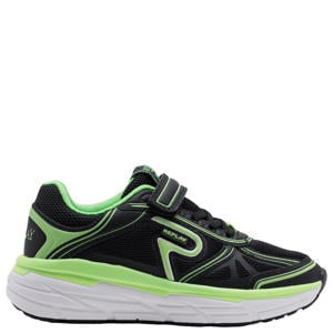 Christal JR sneakers zwart/neon groen