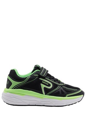 Christal JR sneakers zwart/neon groen
