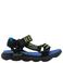 REPLAY sandalen zwart/groen/blauw