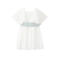 Mango Kids korte jurk wit