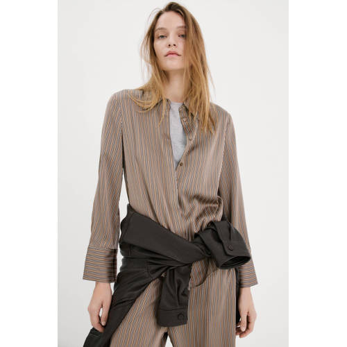 Mango blouse bruin afbeelding