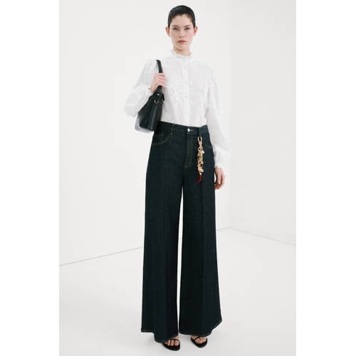 Mango blouse wit afbeelding