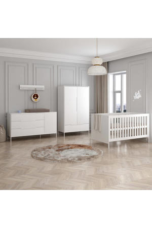 Meegroei Babykamer Santiago Wit XL 3-Delig 