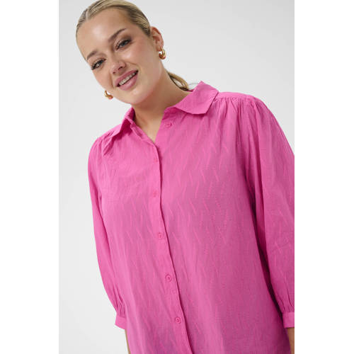 Kaffe Curve blouse roze afbeelding