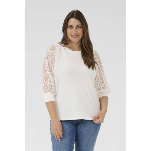 Kaffe Curve top wit afbeelding