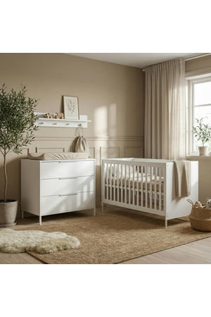 Meegroei Babykamer Santiago Wit 2-Delig