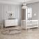 Born Lucky Meegroei Babykamer Santiago Wit XL 2-Delig