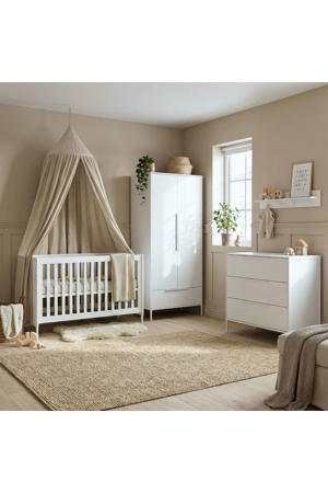 Meegroei Babykamer Santiago Wit 3-Delig 
