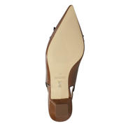 thumbnail: BRONX New-fabia leren loafers met strikje bruin