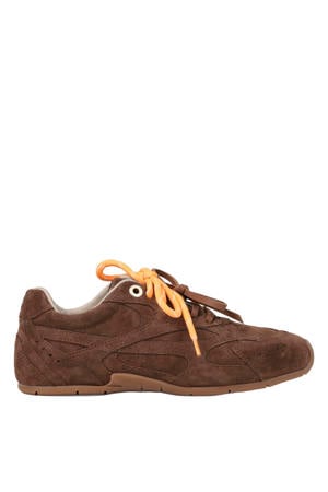Myr-aa suède sneakers bruin