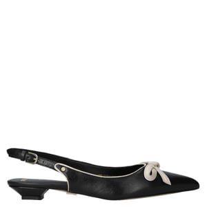 New-fabia leren loafers zwart