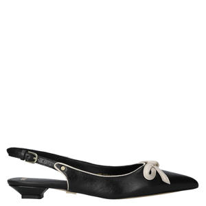 New-fabia leren loafers zwart