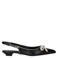 BRONX New-fabia leren loafers zwart