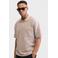 Redefined Rebel polo gebreid beige