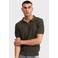 Redefined Rebel regular polo met ingebreid patroon donkergroen