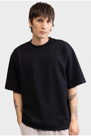 oversized T-shirt zwart