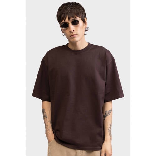 Redefined Rebel oversized T-shirt bruin afbeelding