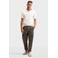 Redefined Rebel regular polo met ingebreid patroon ecru